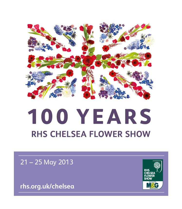 poster 100 ans Chelsea Flower Show 2013